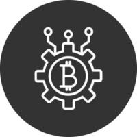 ícone de vetor de criptomoeda