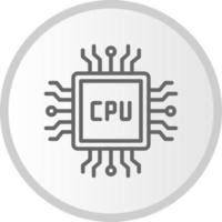 ícone de vetor de CPU