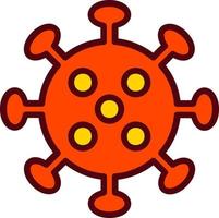 design de ícone de vetor de coronavírus