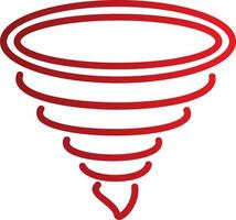 design de ícone de vetor de tornado