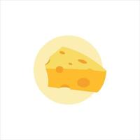 vetor de queijo queijo cheddar amarelo leite