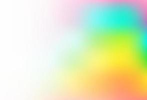 luz multicolor, vetor de arco-íris turva fundo brilhante.