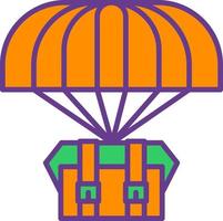 design de ícone criativo airdrop vetor