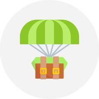 design de ícone criativo airdrop vetor