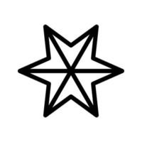 ilustração em vetor estrela em um ícones de symbols.vector de qualidade background.premium para conceito e design gráfico.