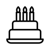 ilustração vetorial de bolo de aniversário em ícones de símbolos.vector de qualidade background.premium para conceito e design gráfico. vetor