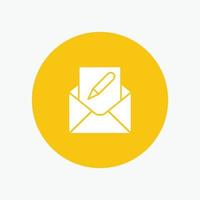 redigir editar e-mail envelope mail vetor