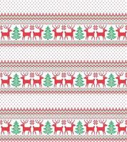 Natal de malha e padrão de ano novo em xadrez de búfalo. design de suéter de tricô de lã. impressão têxtil de papel de embrulho de papel de parede. vetor