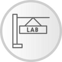 ícone de vetor de laboratório