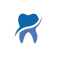 vetor de design de ícone de logotipo dental