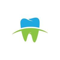 ilustração em vetor modelo logotipo dental