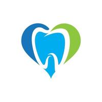 ilustração em vetor modelo logotipo dental