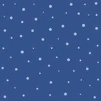 fundo azul com flocos de neve, vetor de papel de parede de inverno
