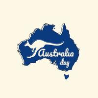 feliz cartaz de design do dia da independência da austrália, banner ou post de mídia social