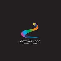 logotipos abstratos lindamente projetados de grandes marcas vetor