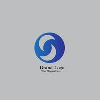 logotipos abstratos lindamente projetados de grandes marcas vetor