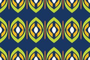 ikat padrão arte tribal sem costura padrão. étnico geométrico ikkat batik vetor digital design têxtil para estampas tecido saree mughal pincel símbolo faixas textura kurti kurtis kurtas