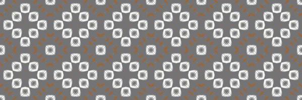 batik têxtil ikkat ou ikat impressão sem costura padrão design de vetor digital para impressão saree kurti borneo tecido borda escova símbolos amostras algodão