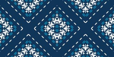 tecido étnico ikat batik têxtil sem costura padrão design de vetor digital para impressão saree kurti borneo tecido borda escova símbolos amostras roupas de festa