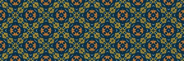 batik têxtil ikat moldura sem costura padrão design de vetor digital para impressão saree kurti borneo tecido borda escova símbolos amostras algodão