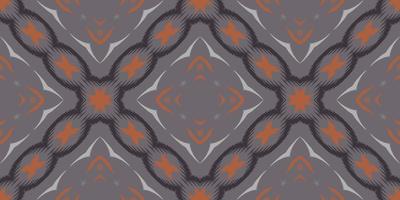 ikat projeta padrão sem emenda de arte tribal. étnico geométrico batik ikkat design têxtil de vetor digital para estampas tecido saree mughal pincel símbolo faixas textura kurti kurtis kurtas