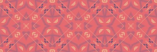 ikat triângulo batik têxtil padrão sem costura design de vetor digital para impressão saree kurti borneo tecido borda pincel símbolos designer de amostras