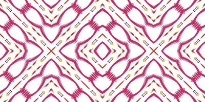 ikat floral tribal chevron sem costura padrão. étnico geométrico batik ikkat design têxtil de vetor digital para estampas tecido saree mughal pincel símbolo faixas textura kurti kurtis kurtas