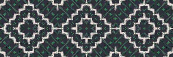 batik têxtil ikat padrão floral sem costura design de vetor digital para impressão saree kurti borneo tecido borda escova símbolos amostras algodão