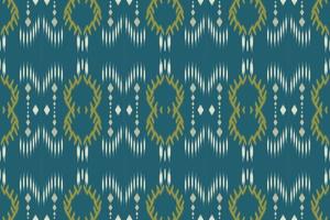 motivo ikkat ou ikat damasco cor tribal bornéu escandinavo batik textura boêmia design de vetor digital para impressão saree kurti tecido pincel símbolos amostras