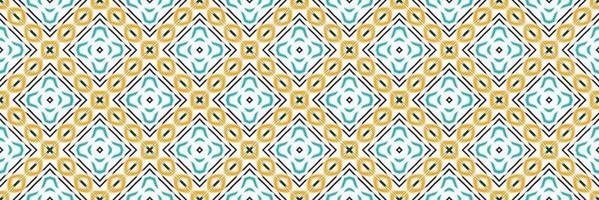 textura étnica ikat batik têxtil padrão sem costura design de vetor digital para impressão saree kurti borneo tecido borda escova símbolos amostras algodão