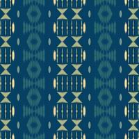 ikkat ou ikat aztec batik padrão têxtil sem costura design de vetor digital para impressão saree kurti borneo tecido borda pincel símbolos designer de amostras