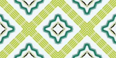 motivo ikat chevron batik têxtil sem costura padrão design de vetor digital para impressão saree kurti borneo tecido borda escova símbolos amostras roupas de festa