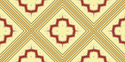 motivo ikat aztec batik têxtil sem costura padrão design de vetor digital para impressão saree kurti borneo tecido borda pincel símbolos amostras elegantes