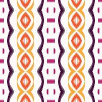 batik têxtil étnico ikat flor sem costura padrão design de vetor digital para impressão saree kurti borneo tecido borda escova símbolos amostras algodão