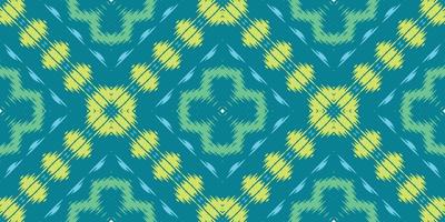 motivo africano ikat batik padrão têxtil sem costura design de vetor digital para impressão saree kurti borneo tecido borda pincel símbolos amostras elegantes