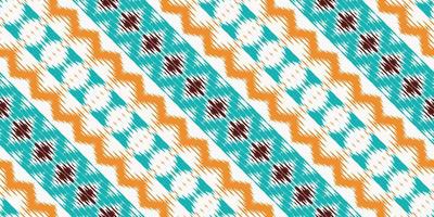 batik têxtil étnico ikat imprime padrão sem costura design de vetor digital para impressão saree kurti borneo tecido borda escova símbolos designer de amostras