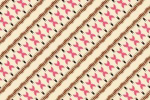 ikat pontilha o padrão sem emenda da África tribal. étnico geométrico ikkat batik vetor digital design têxtil para estampas tecido saree mughal pincel símbolo faixas textura kurti kurtis kurtas