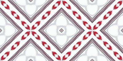 ikat projeta padrão sem emenda de fundo tribal. étnico geométrico ikkat batik vetor digital design têxtil para estampas tecido saree mughal pincel símbolo faixas textura kurti kurtis kurtas