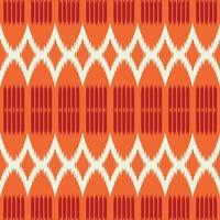 ikat pontilha o padrão sem emenda asteca tribal. étnico geométrico ikkat batik vetor digital design têxtil para estampas tecido saree mughal pincel símbolo faixas textura kurti kurtis kurtas