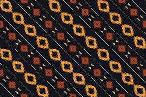 étnico ikat triângulo batik padrão têxtil sem costura design de vetor digital para impressão saree kurti borneo tecido borda escova símbolos amostras algodão