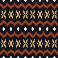 ikat projeta padrão sem emenda de fundo tribal. étnico geométrico ikkat batik vetor digital design têxtil para estampas tecido saree mughal pincel símbolo faixas textura kurti kurtis kurtas