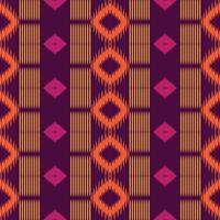 batik têxtil étnico ikat flor sem costura padrão design de vetor digital para impressão saree kurti borneo tecido borda escova símbolos amostras elegantes