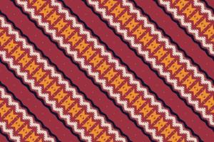 batik têxtil étnico ikat chevron sem costura padrão design de vetor digital para impressão saree kurti borneo tecido borda escova símbolos amostras roupas de festa