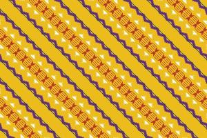batik têxtil étnico ikat chevron sem costura padrão design de vetor digital para impressão saree kurti borneo tecido borda pincel símbolos amostras elegantes