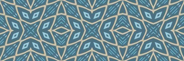 motivo têxtil batik ikat padrão floral sem costura design de vetor digital para impressão saree kurti borneo tecido borda escova símbolos amostras elegantes