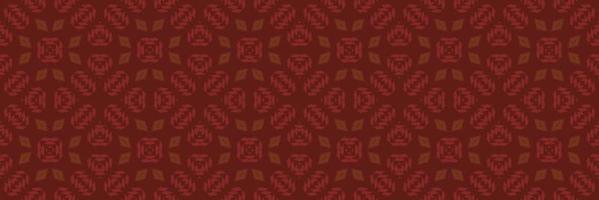 tecido batik étnico ikat padrão sem costura design de vetor digital para impressão saree kurti borneo tecido borda escova símbolos amostras algodão