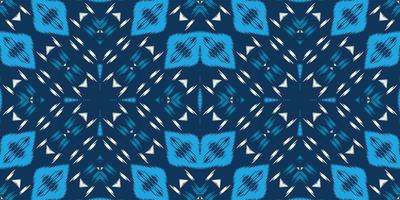 padrão sem emenda de cor tribal de tecido ikat. étnico geométrico batik ikkat design têxtil de vetor digital para estampas tecido saree mughal pincel símbolo faixas textura kurti kurtis kurtas