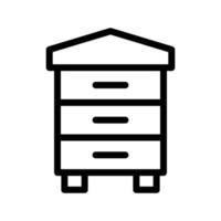 ilustração vetorial de apiário em um icons.vector de qualidade background.premium para conceito e design gráfico. vetor