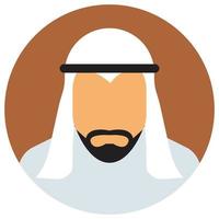 ícone do ramadã para o povo árabe. vetor