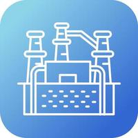 ícone de vetor de energia geotérmica